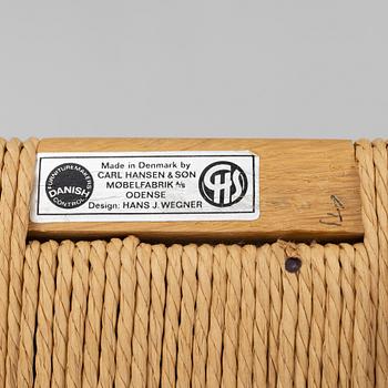 Hans J Wegner, stolar, 10 st, CH-24  "Y-stolen" Carl Hansen & son. Danmark.