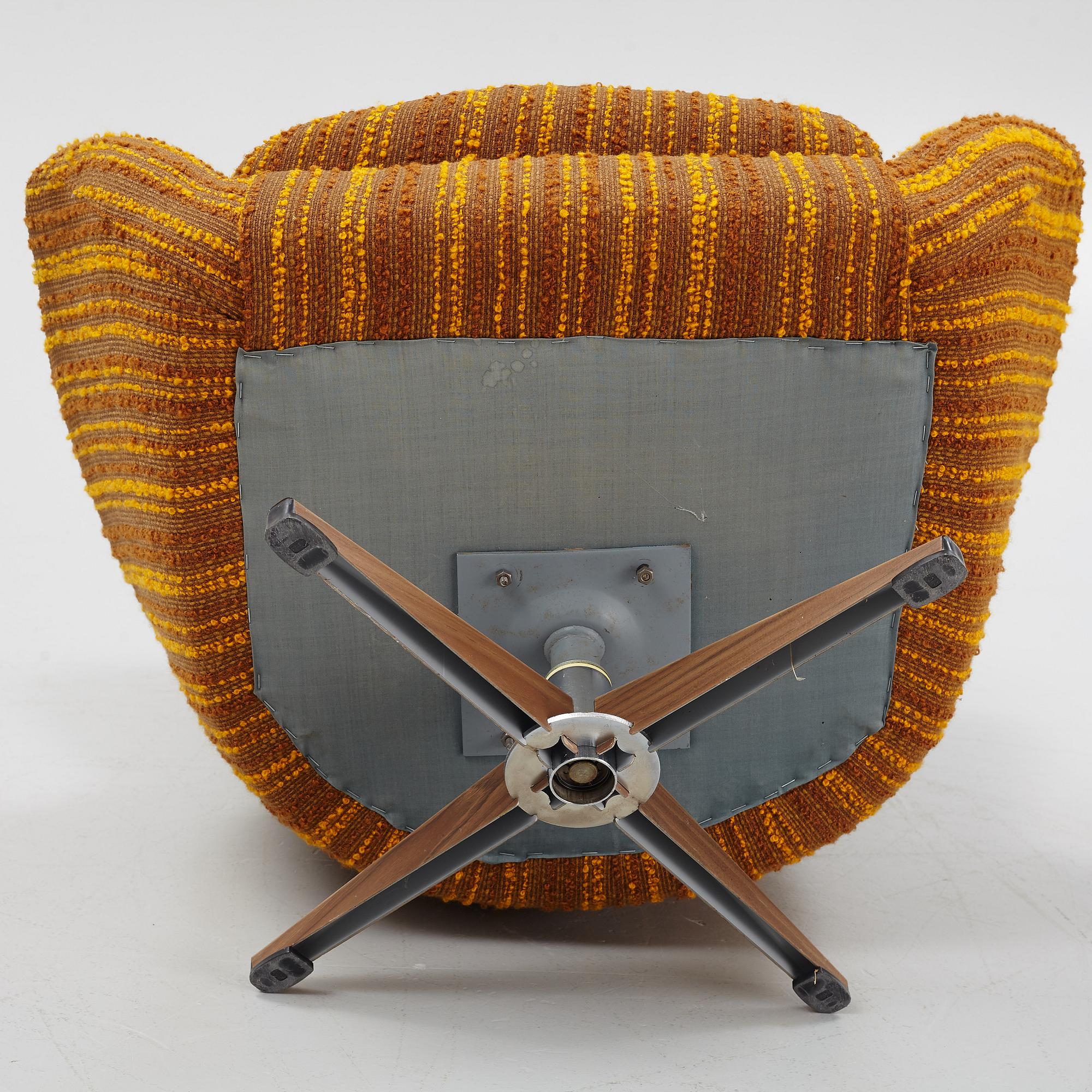 Fåtölj, "Salome", Swedfurn, Slätte möbler omkring 1970.