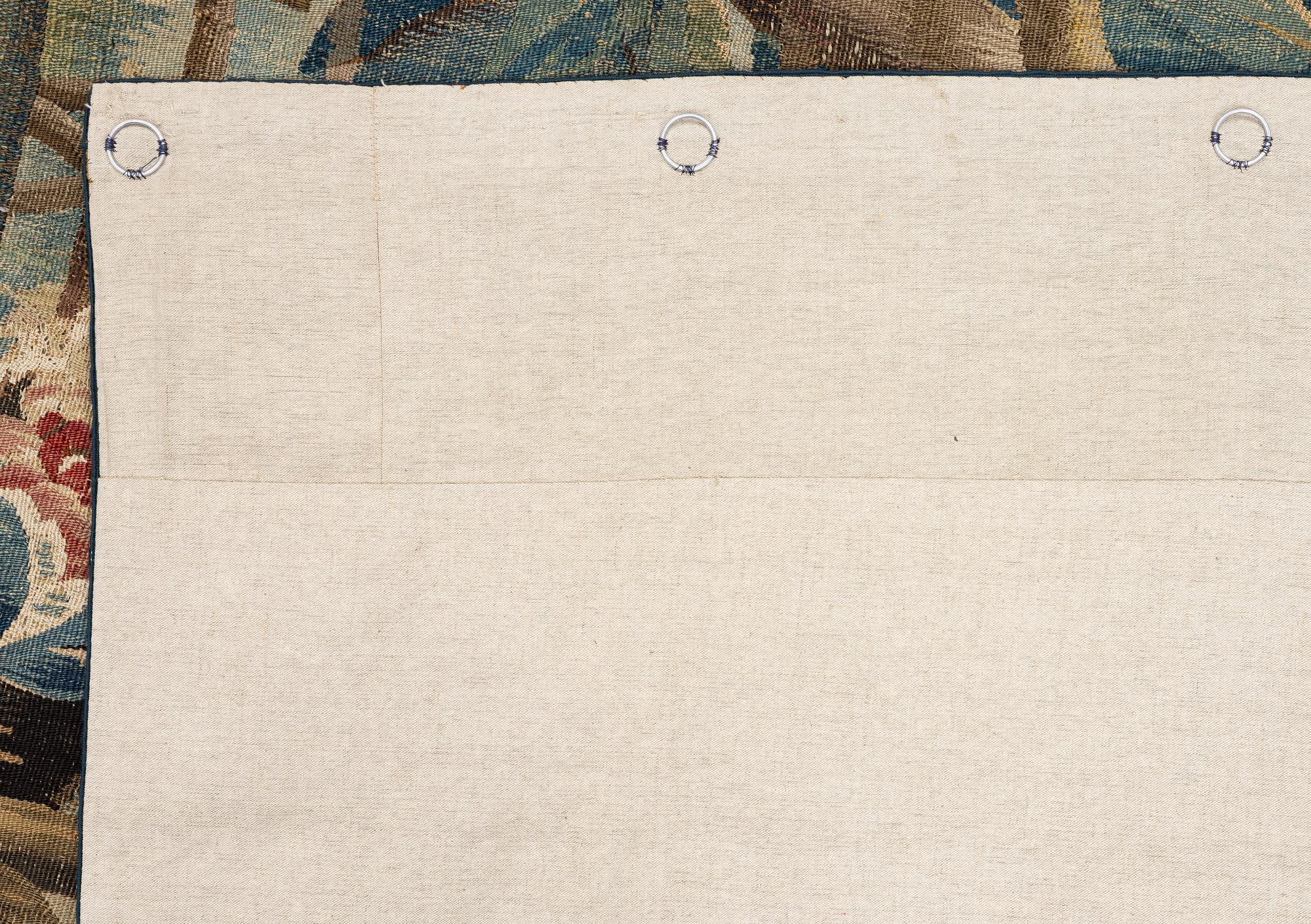 Vävd tapet, "Verdure", gobelängteknik, ca 295 x 168 cm, Flandern, 1700-talets förra hälft.