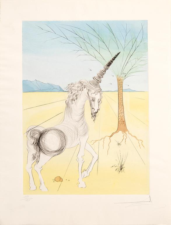 Salvador Dalí, "Joseph" ur "Twelve Tribes of Israel" 1973.