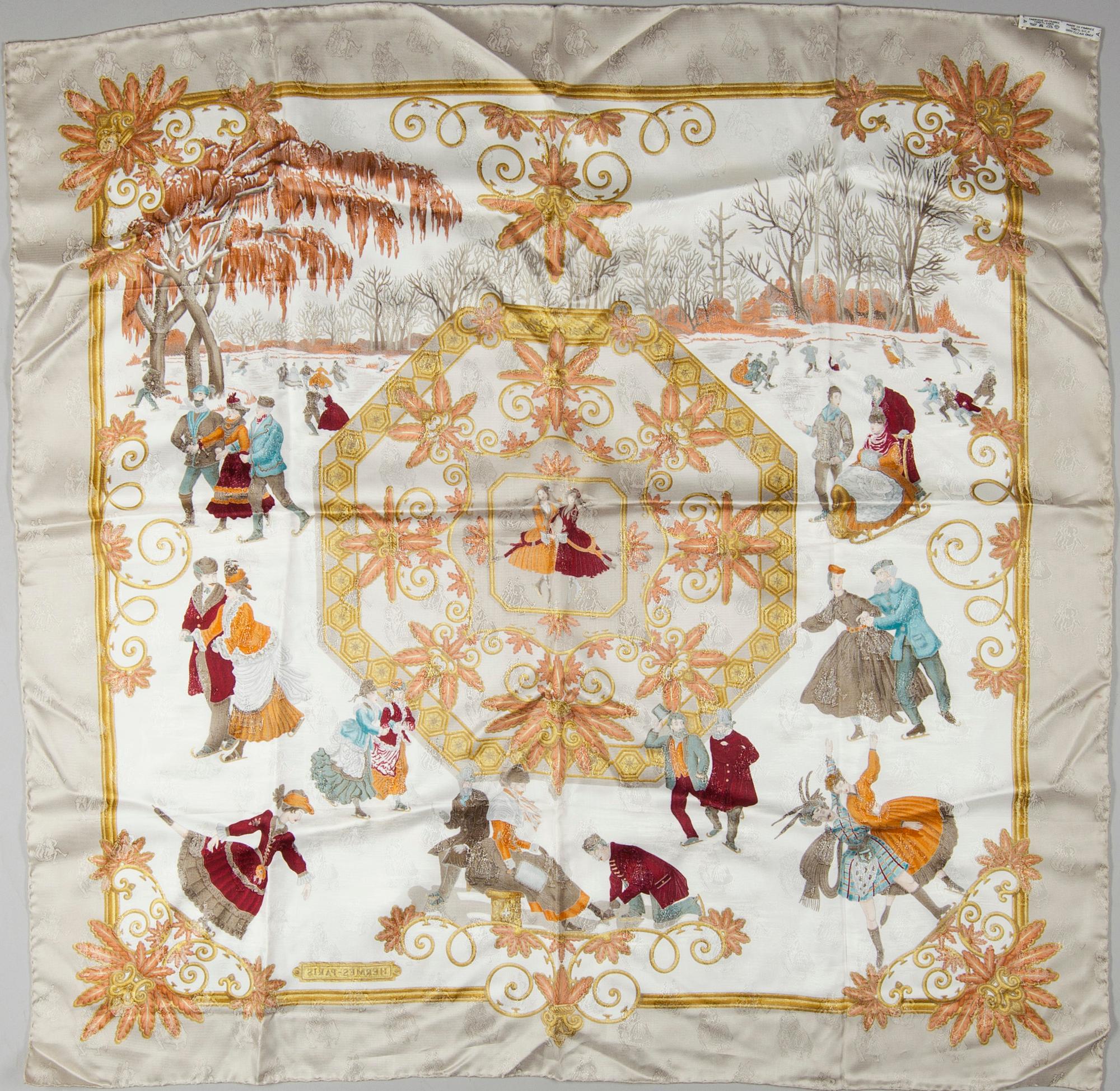 SCARF, "Joies d'Hiver", Hermès.