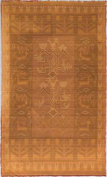 Impi Sotavalta, possibly, a rya rug for Neovius. Circa 272 x 170 cm.