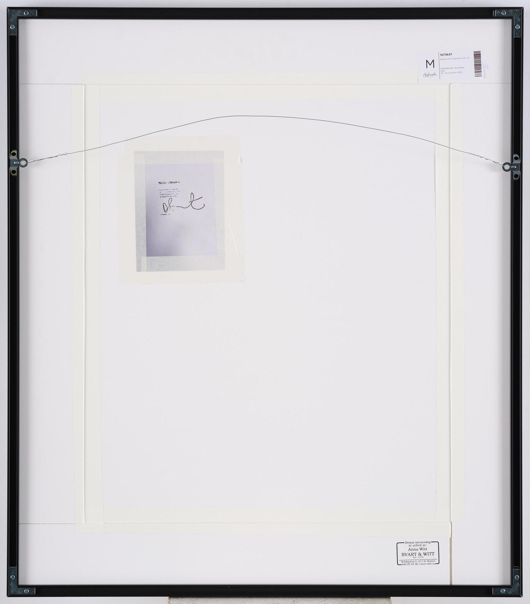 Damien Hirst, "Untitled (Heart Spin Painting)".