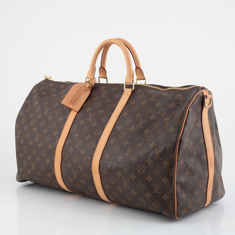 Louis Vuitton, bag, "Keepall 55 Bandoulière", 2021.