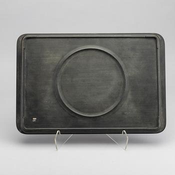 A Swedish 20th century silver and isolit tray mark of Skånska ättikfabriken ab Perstorp 1952.