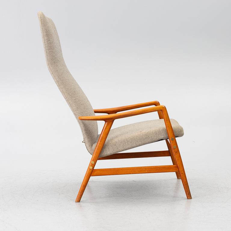Alf Svensson, fåtölj "Contour-serien" Bra Bohag, Studio Ljungs industrier, 1960-tal.