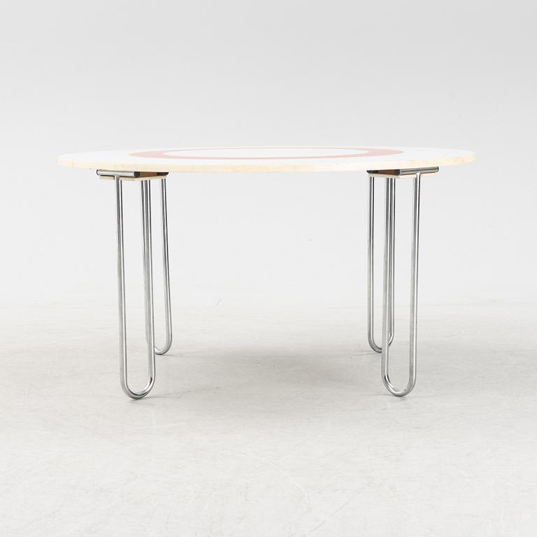 A round 'Formula' table by Ruud Ekstrand & Christer Norman for Dux, 1960s/70s.
