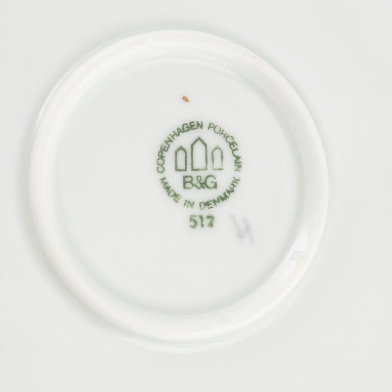 A 55-piece porcelain dinner service, "Måsen", Bing & Grøndahl, Denmark.