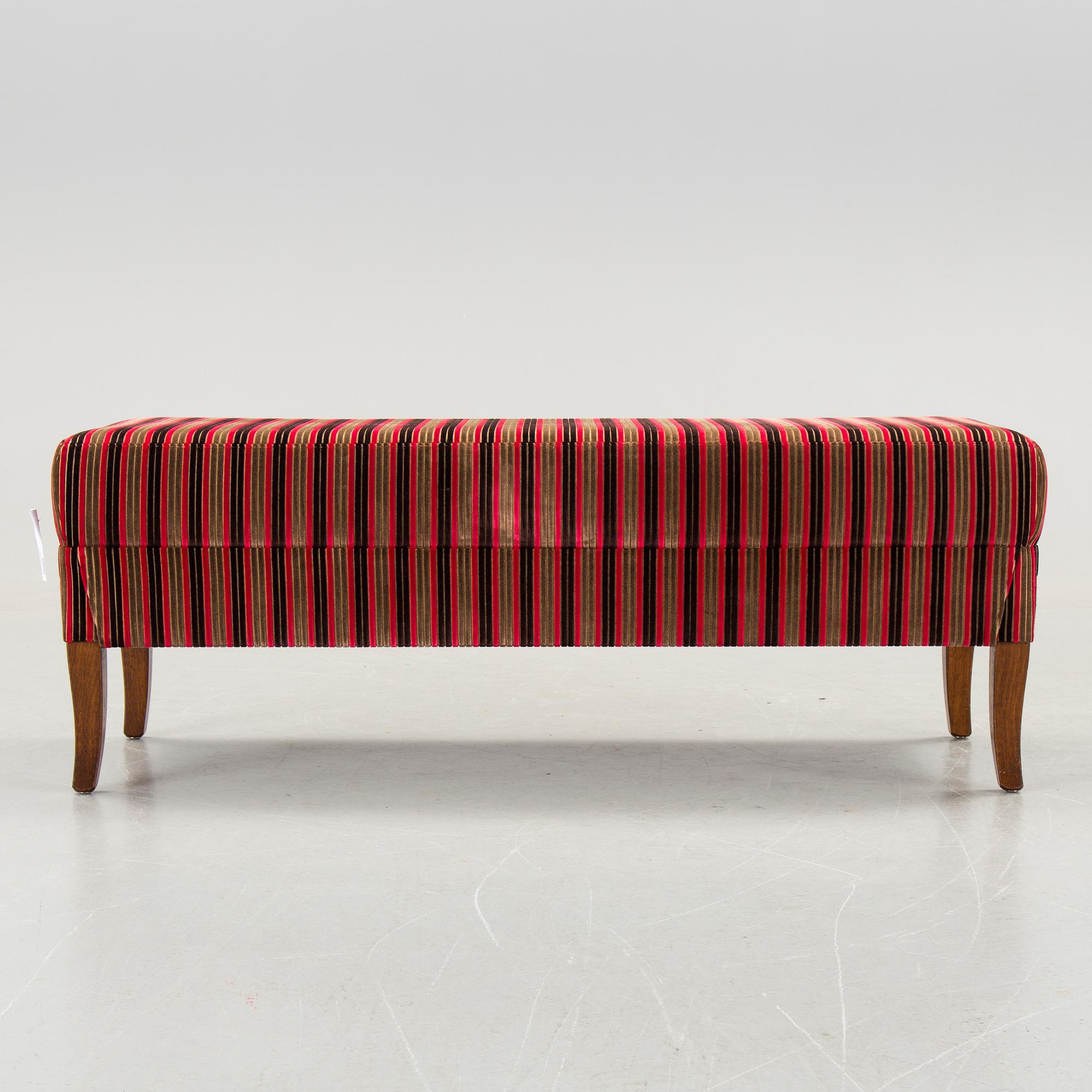 A 21st century footstool. Selva Style International Furniture, Italy.
