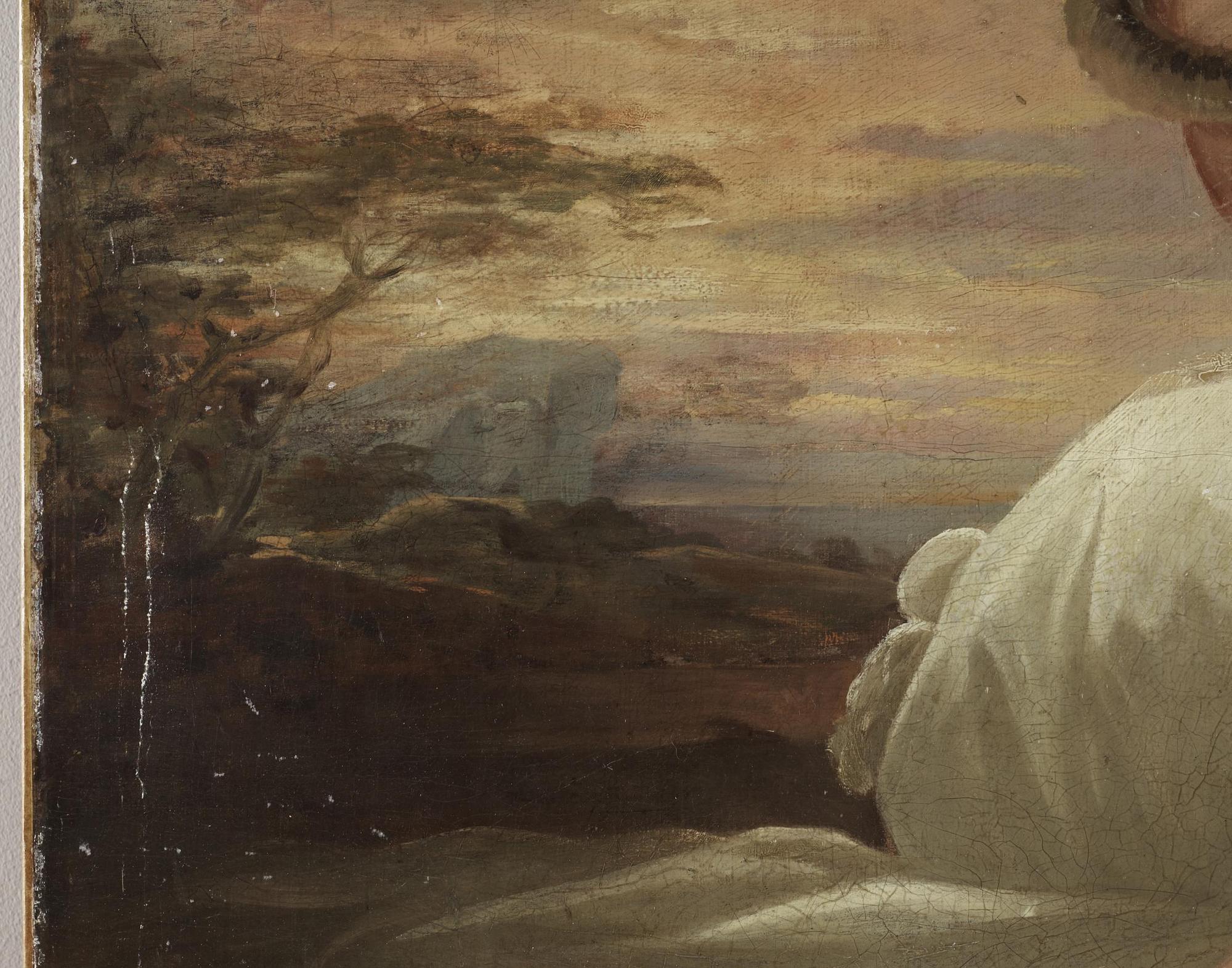 JOSHUA REYNOLDS, Hans efterföljd, olja på duk, ej signerad.