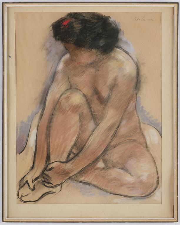 Lotte Laserstein, Sittande akt.