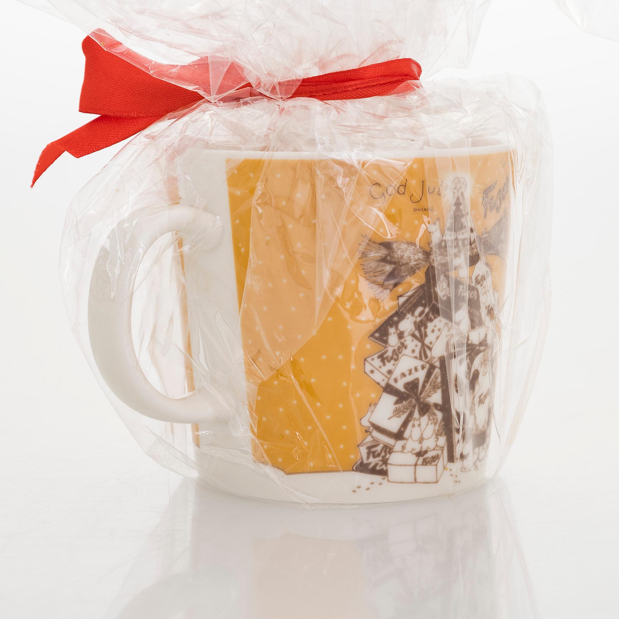 Moomin-mug, porcelain, 'Fazer Café', Moomin Characters, Arabia 2004, numbered 235/400.