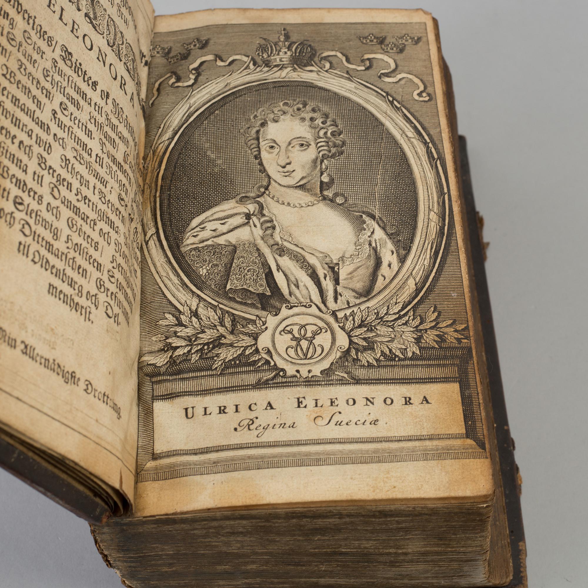 BIBEL, Kung Carl XI, tryckt i Amsterdam 1688 av Henrik Keyser.