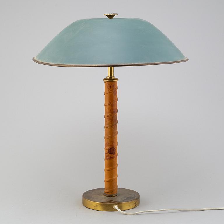 BORDSLAMPA, modell 50595, NK Nordiska Kompaniet, 1940-tal.