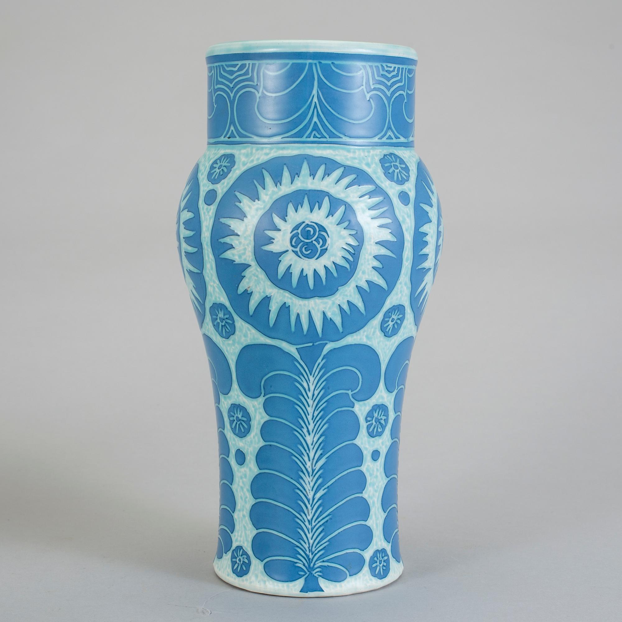 VAS, "Sgraffito", Josef Ekberg, Gustavsberg 1918.