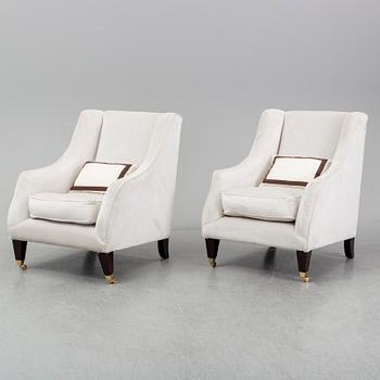 LAURA ASHLEY, FÅTÖLJER, ett par, 2000-tal.