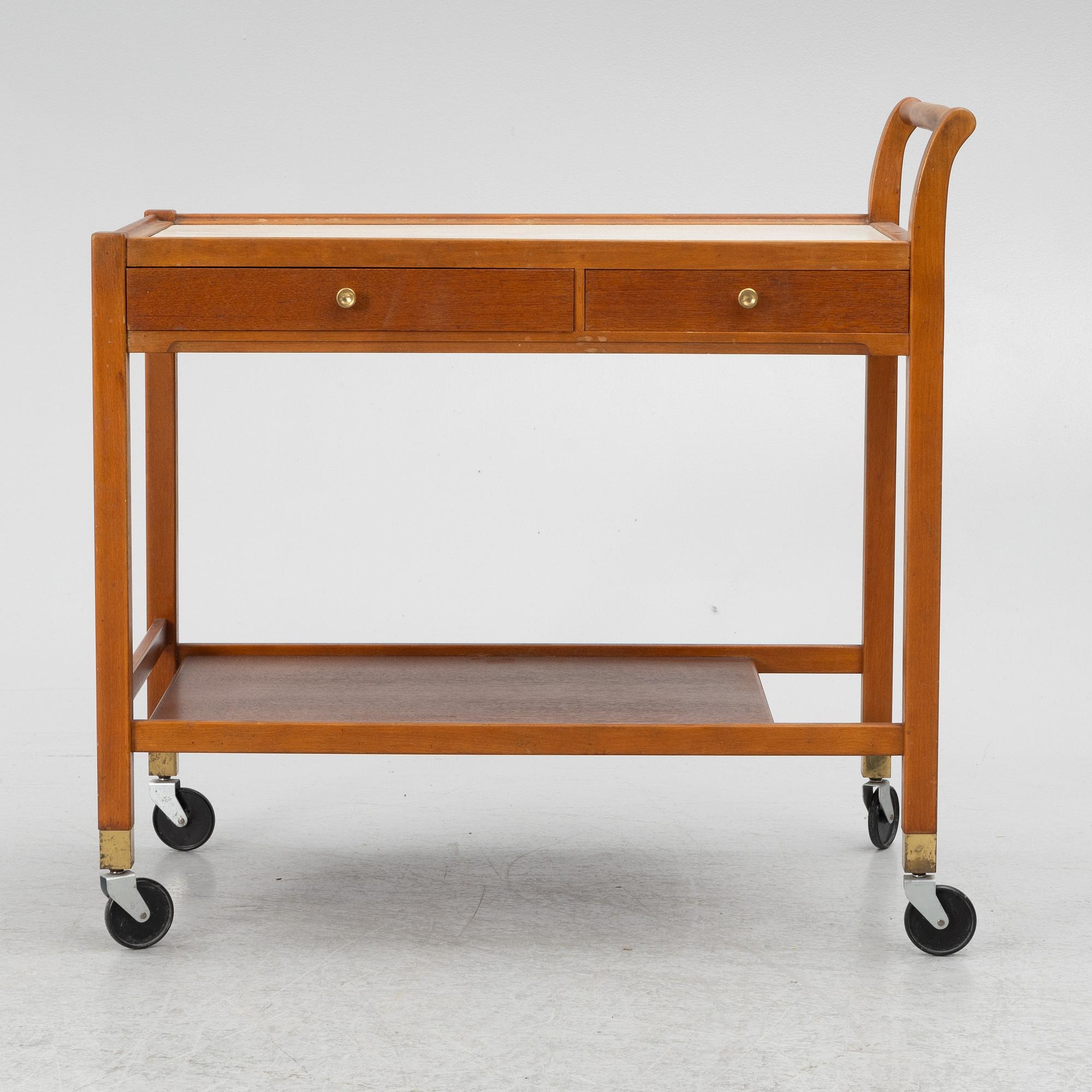 Nordiska Kompaniet, serveringsvagn, "Triva", 1949.