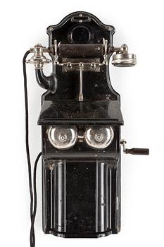 VÄGGTELEFON, LM Ericsson, 1900-talets början.