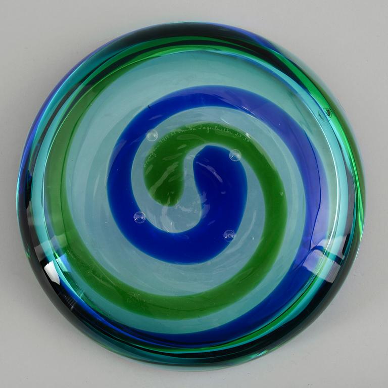 SKÅL, glas, Erika Lagerbielke, Orrefors.