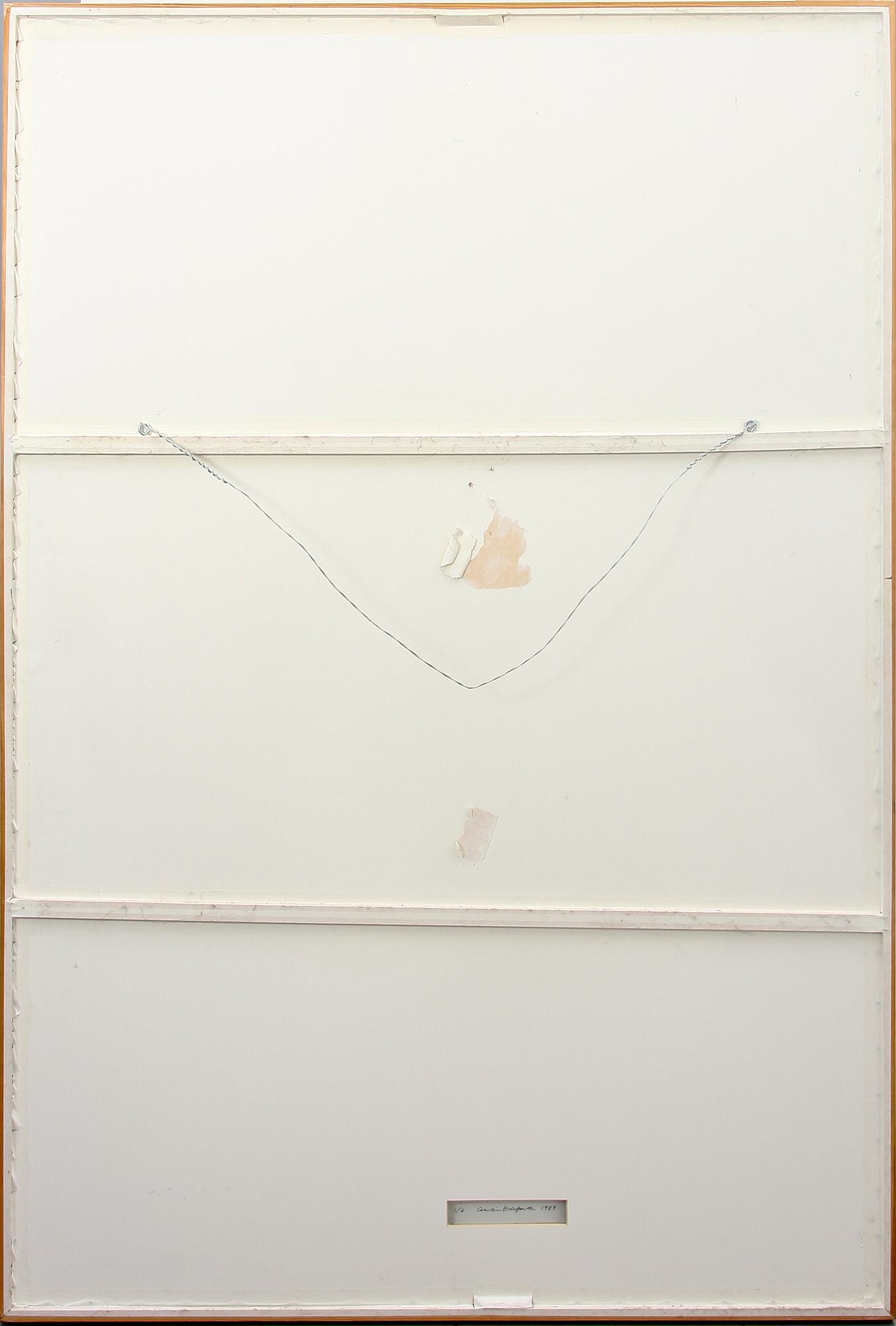CECILIA EDEFALK, färgserigrafi, a tergo sign, numr 1/6 o dat- 1989.