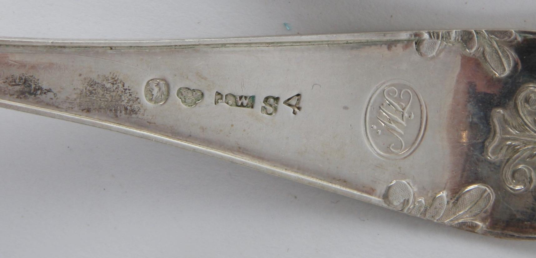 SKEDAR MM, 21 delar, silver 1800-tal mm.