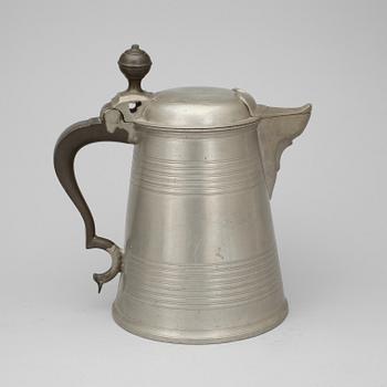PARTI TENN, 6 delar, bla Gustaf Frederic Wigholm, Eskilstuna, 1819.