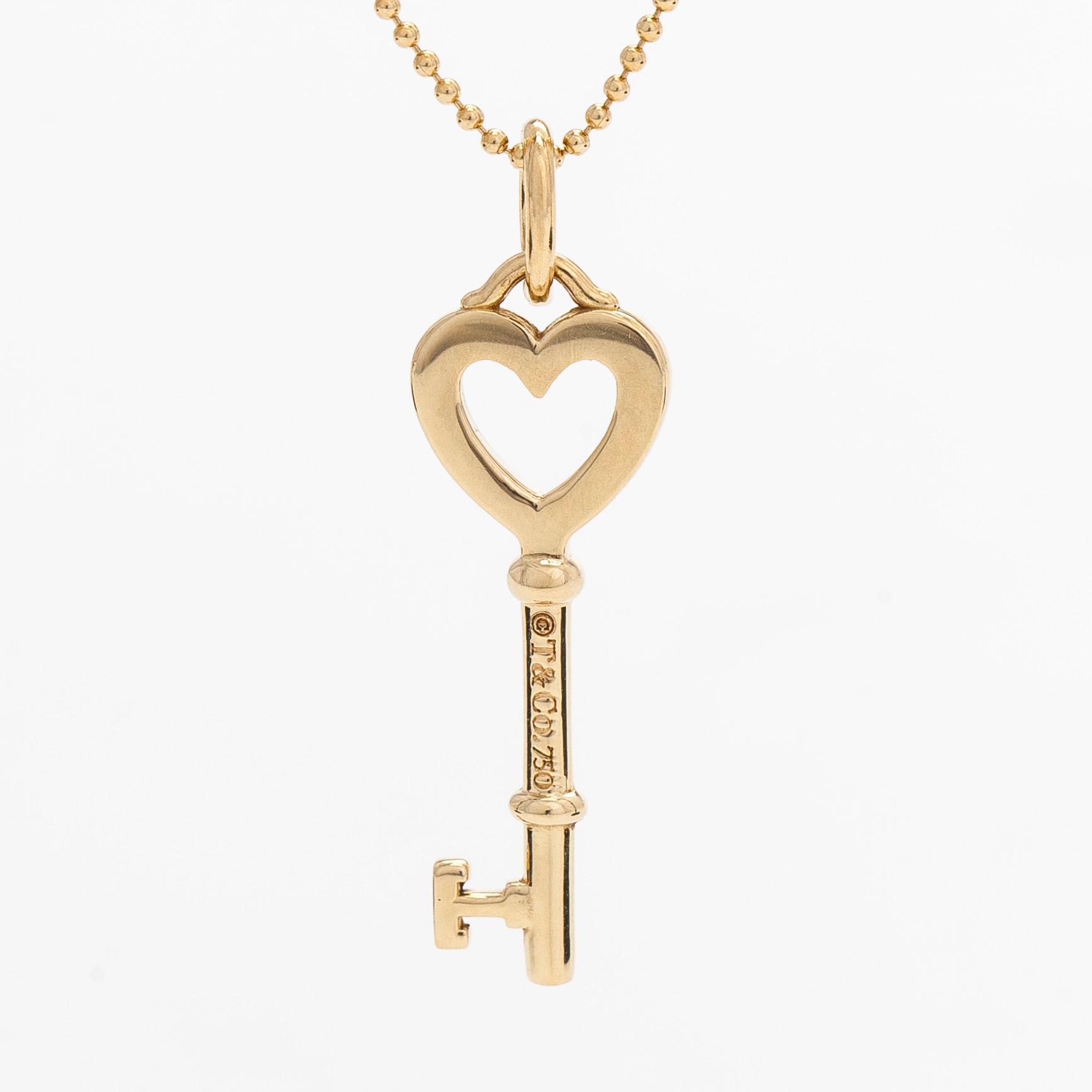 Tiffany & Co, halsband, "Tiffany Keys", 18K guld.
