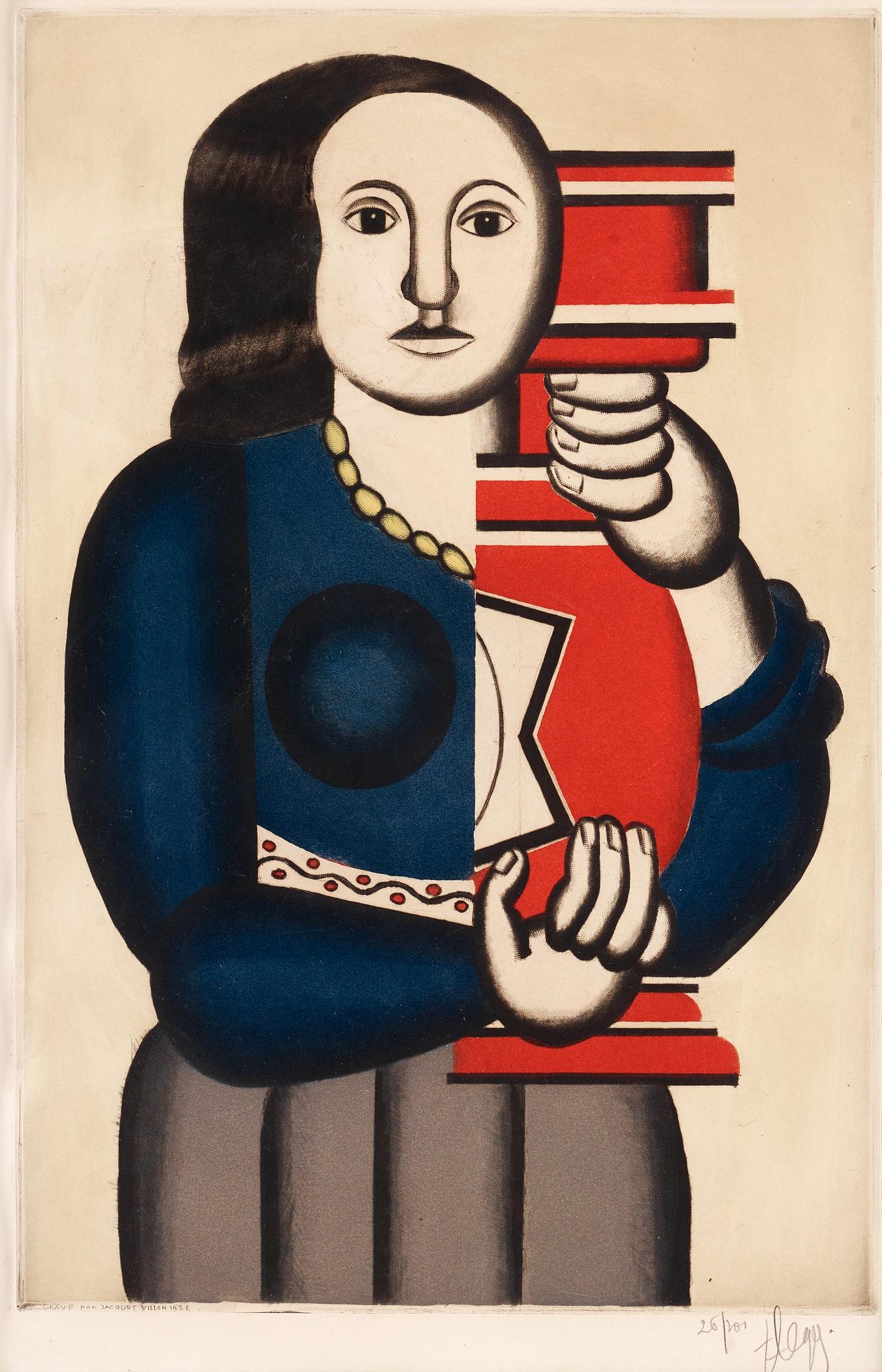 Fernand Léger (Efter), "Femme à la cruche".