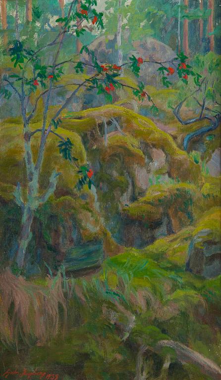 Gabriel Engberg, Sammalainen kallio.