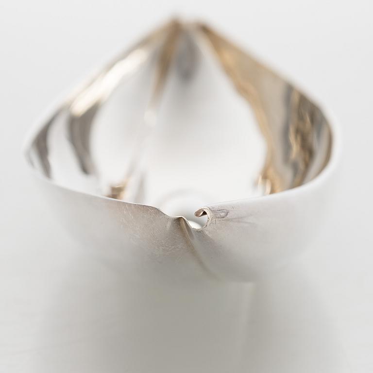 Tapio Wirkkala, a silver bowl TW 9, Kultakeskus, Hämeenlinna, Finland 1956.
