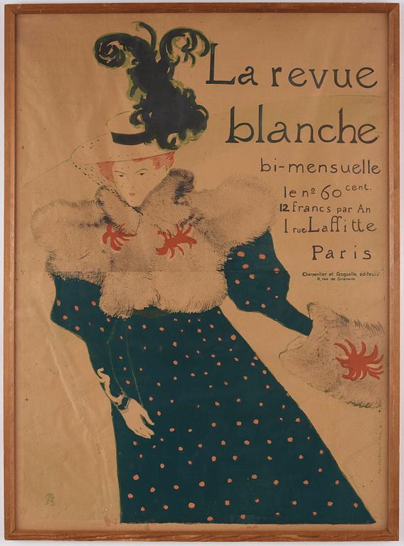 Henri de Toulouse-Lautrec, "La revue blanche".