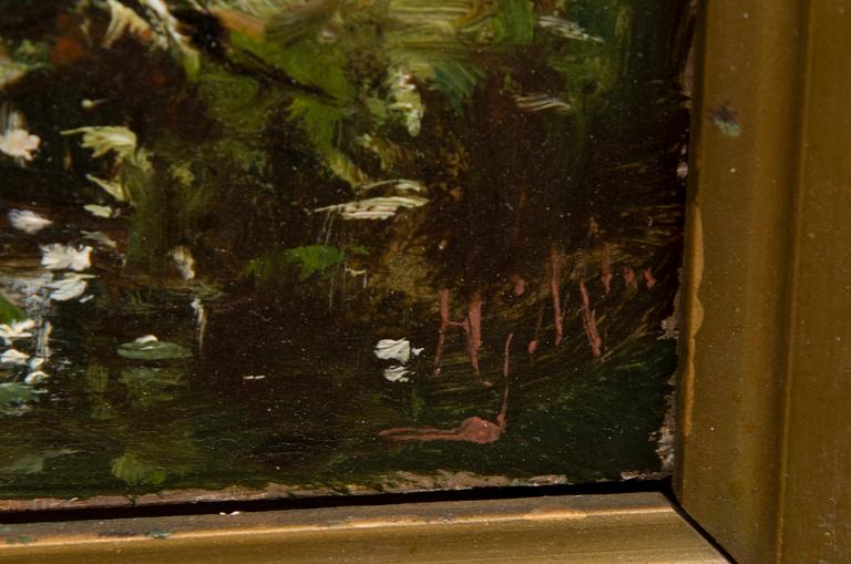 HJALMAR MUNSTERHJELM, BY THE RIVER.