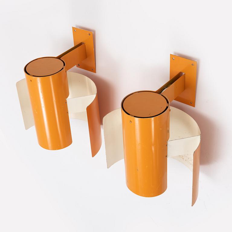A pair of wall lights, AB Bruno Herbst, second half of the 20th Century.