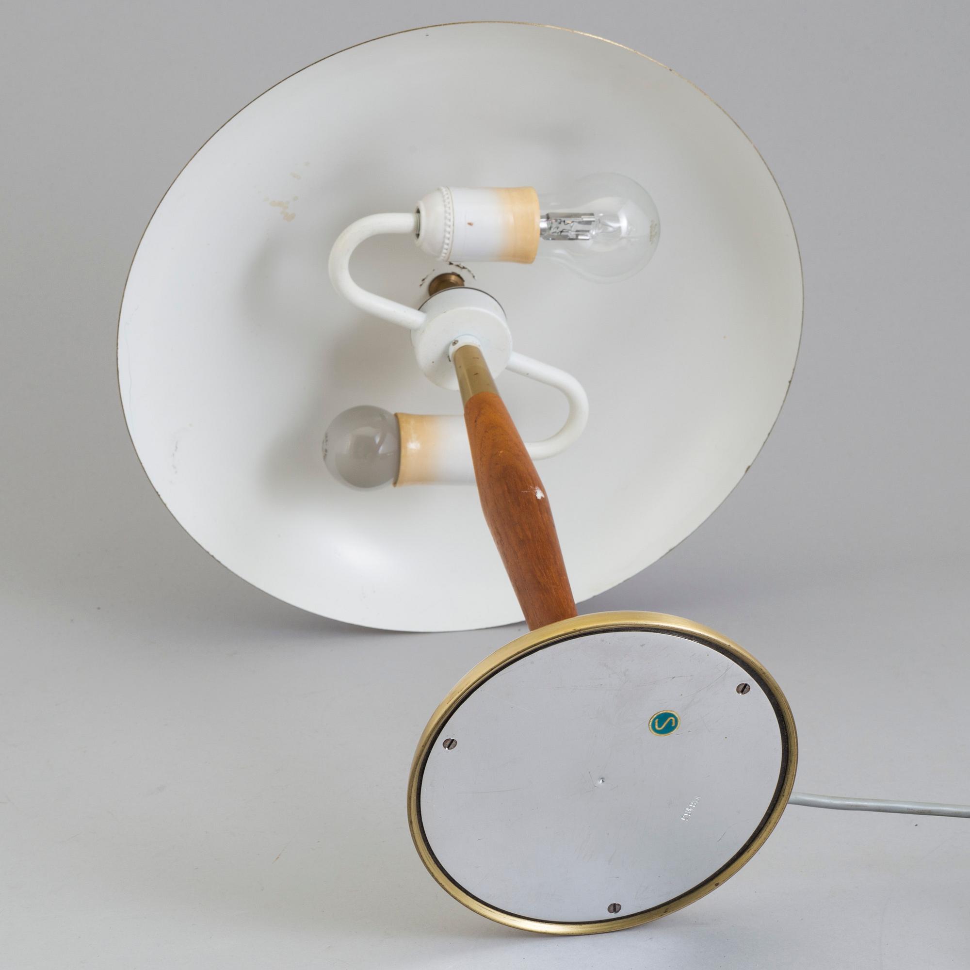 BORDSLAMPA, Boréns, Borås, nr 38453, 1900-talets andra hälft.