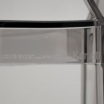 KARMSTOLAR, ett par, "Louis Ghost", Philippe Starck för Kartell.