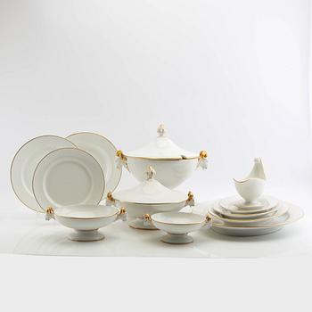 Service 100 dlr "Empire" Rörstrand first half of the 20th century porcelain.