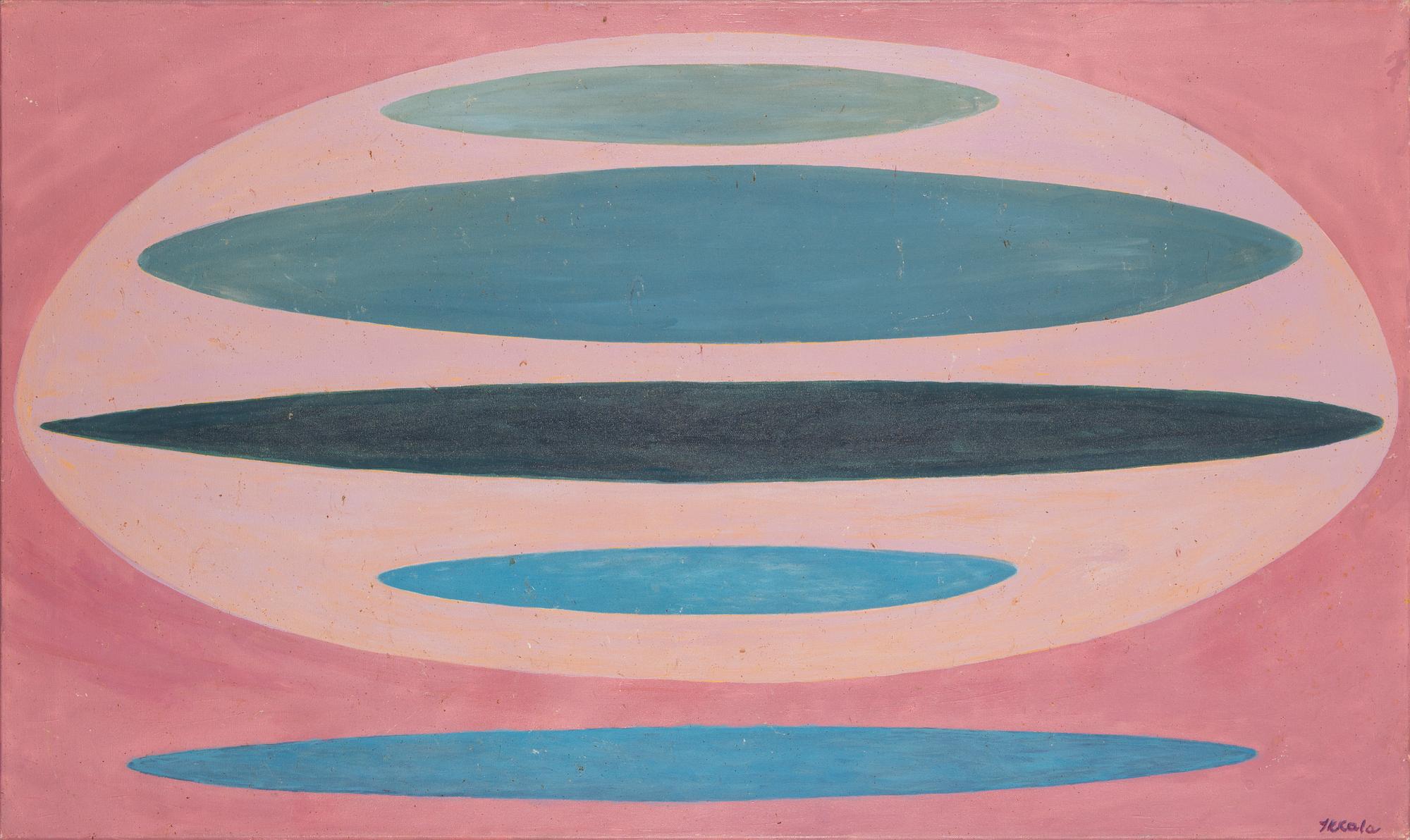 Outi Ikkala, oil on canvas, signed.