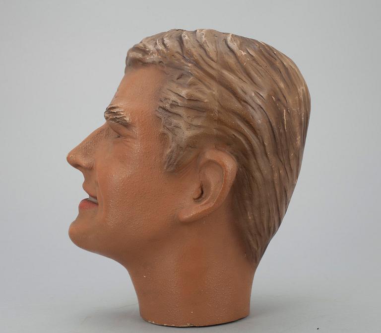 MODELLHUVUD, "Hans", 1950/60-tal.