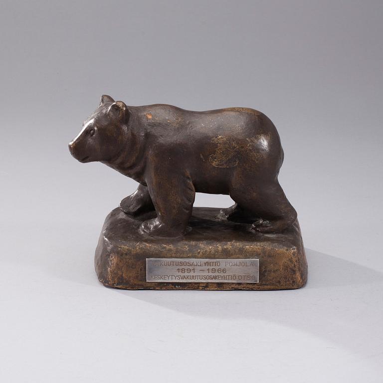 OKÄND KONSTNÄR, brons, signerad A. Vist.