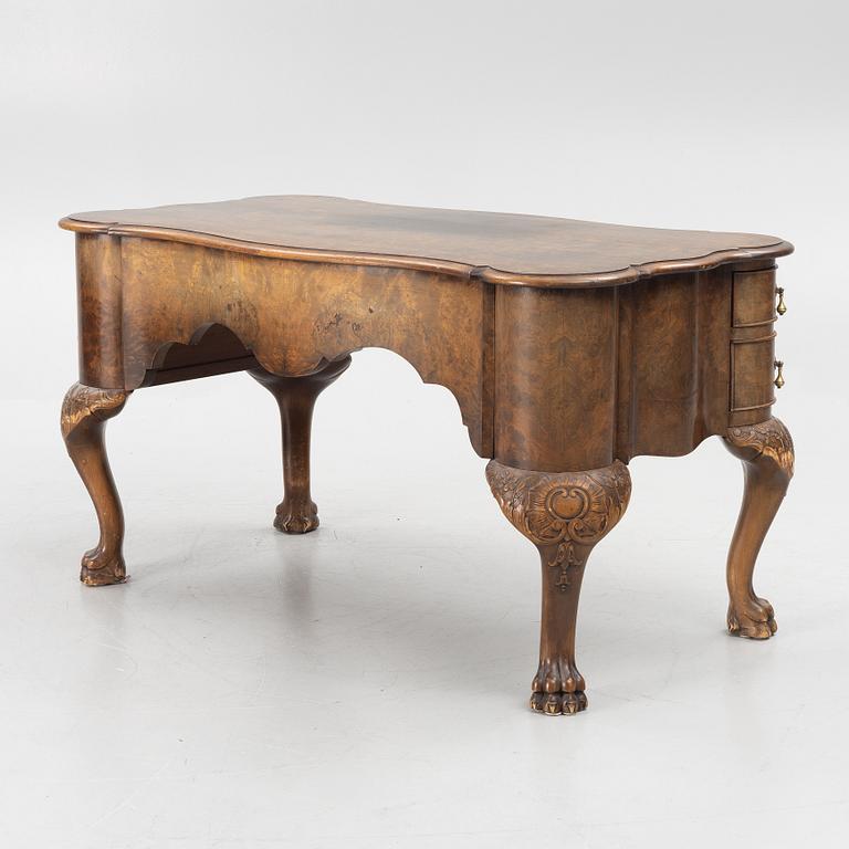 A Chippendale-style desk from Lysbeg & Hansén, Denmark, first half of the 20th century, around 1900.