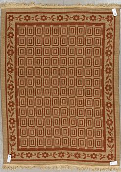 MATTA, dubbelsidig. 1900-talets mitt. Ca 277 x 168 cm.