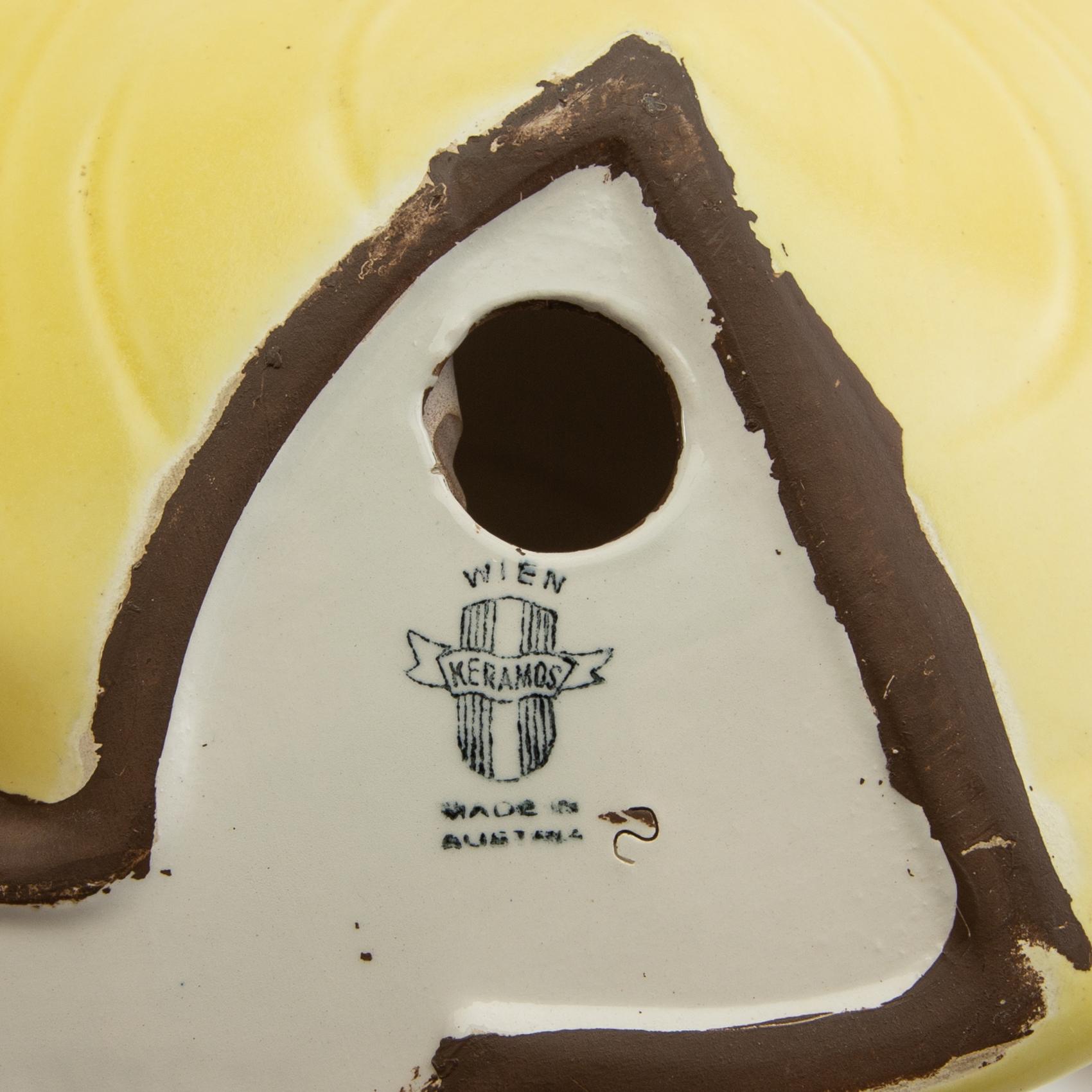 Wall masks 3 pcs including Keramo and Wallendorf Germany/Austria mid-20th century porcelain.