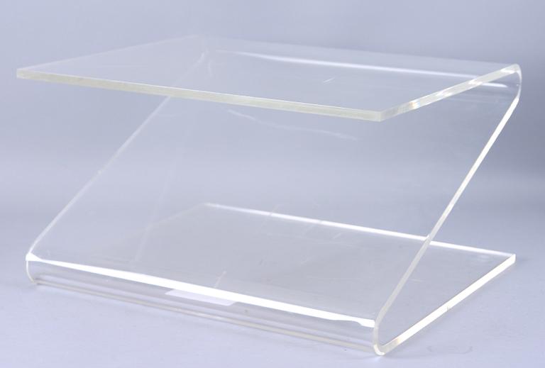 SIDOBORD, plexiglas, 1900-talets sista kvartal.