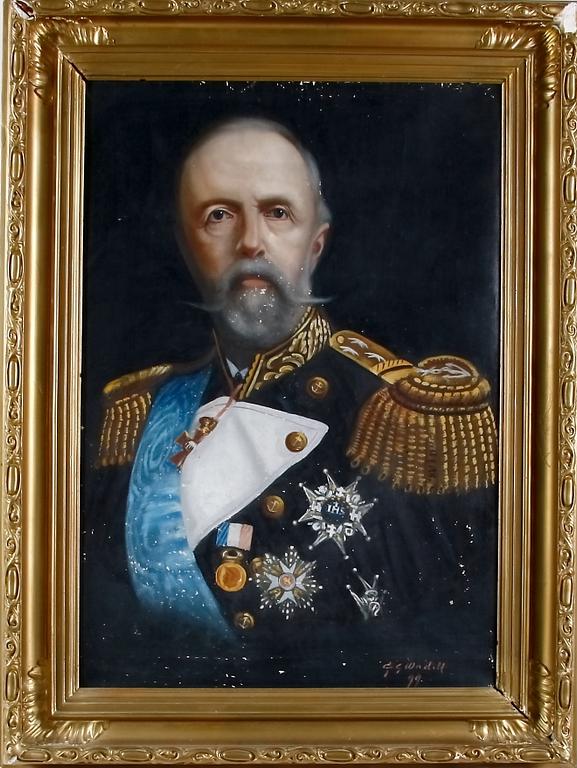 WADELL, CARL GABRIEL, olja på duk, sign o dat 99.