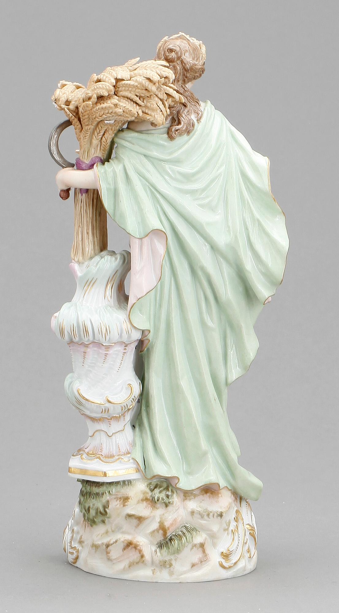 FIGURIN, porslin, Meissen 1800-tal.