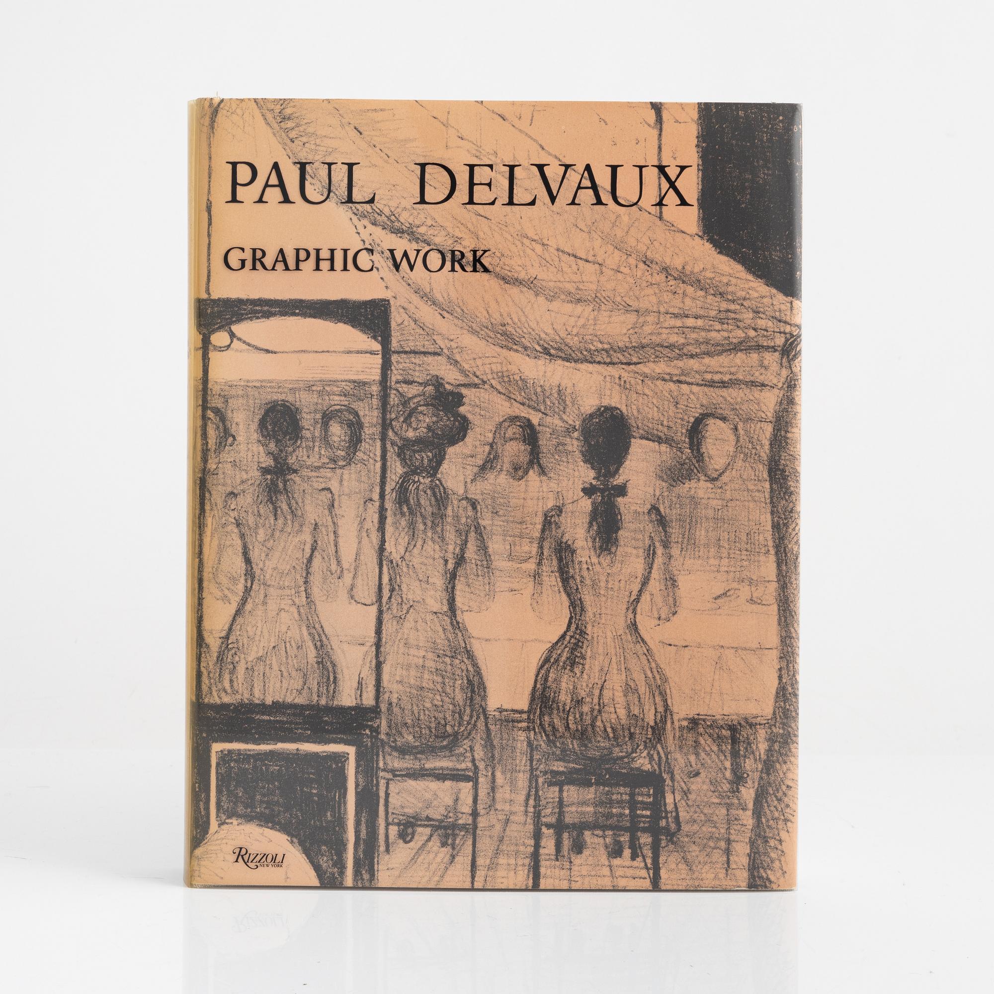 Bok, Paul Delvaux "Graphic Work", 1976.