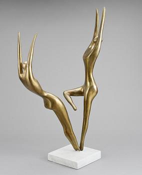 JAN NALIWAJKO, skulptur, brons, signerad och daterad 1984.