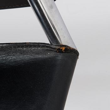 LE CORBUSIER, fåtöljer 4 st, modell LC 1, 1900-talets slut.