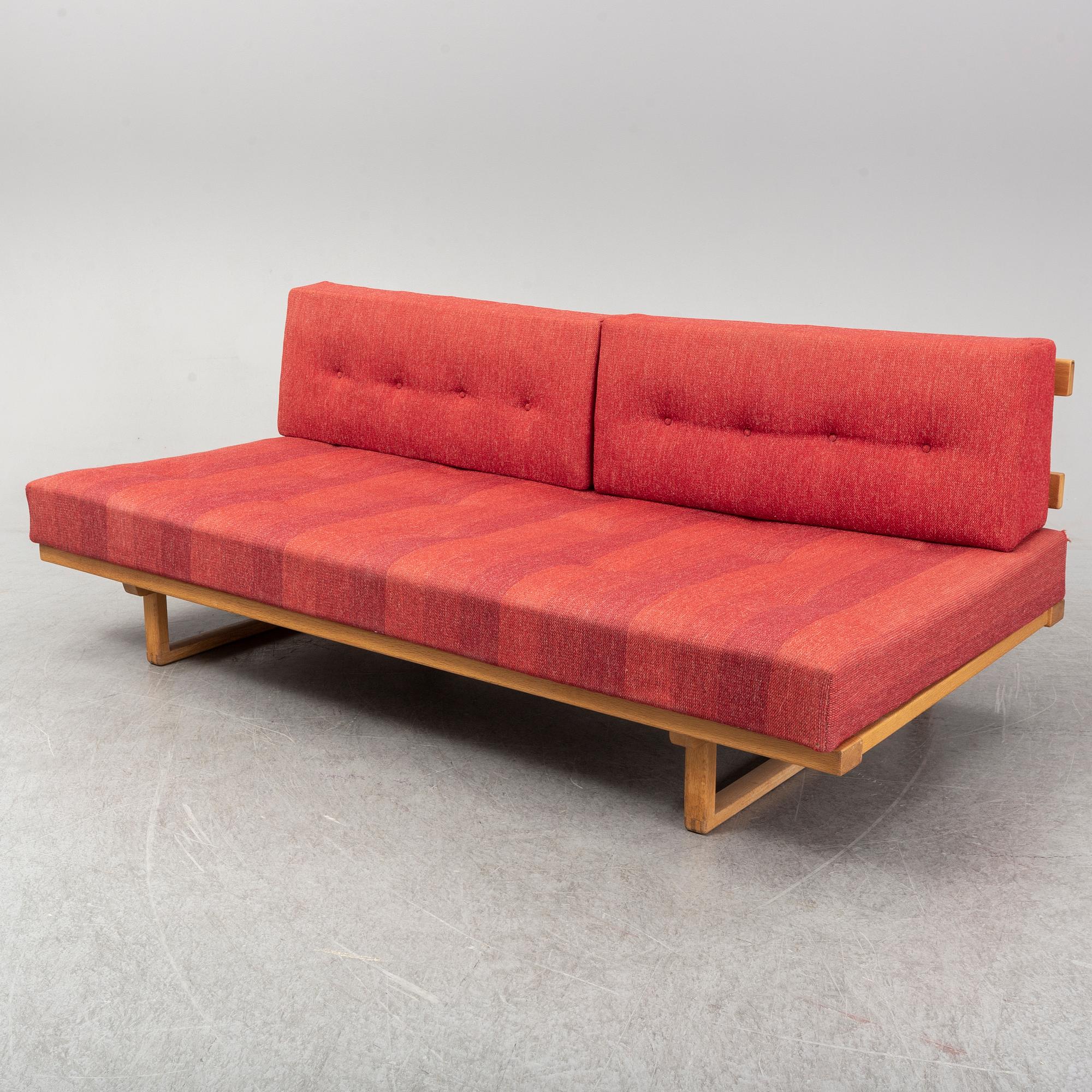 BØRGE MOGENSEN, an oak daybed, model 4311/4312, Fredericia