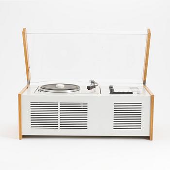 Dieter Rams, skivspelare med högtalare, SK 55 och L 12, Braun.